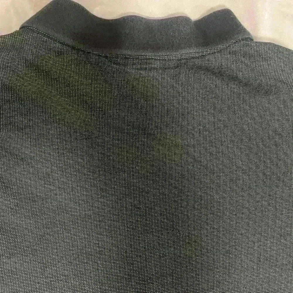 Michael Kors Men Charcoal Gray Polo Shirt - SIZE L - A1